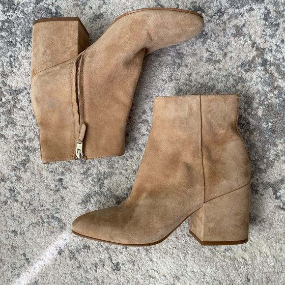 Sam Edelman Suede Ankle Boots - Picture 4 of 9